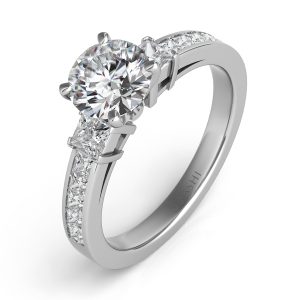 White Gold Engagement Ring