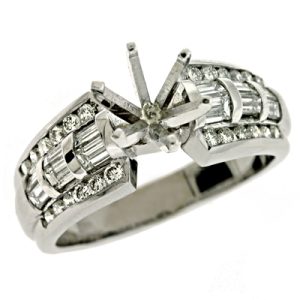 White Gold Engagement Ring