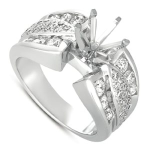 White Gold Engagement Ring