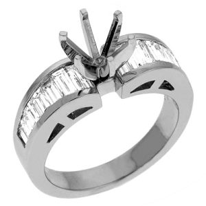 White Gold Engagement Ring