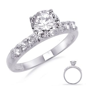 White Gold Engagement Ring