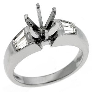 White Gold Engagement Ring