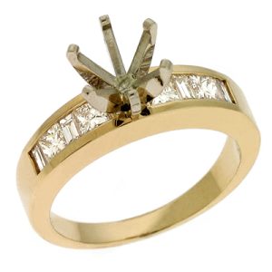 Yellow Gold Engagement Ring