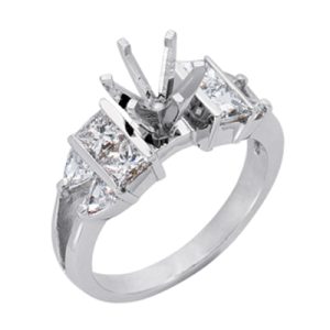 White Gold Engagement Ring