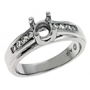 White Gold Engagement Ring