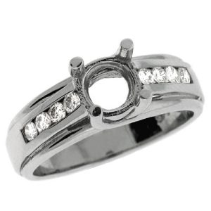 White Gold Engagement Ring