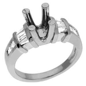 White Gold Engagement Ring