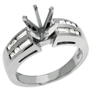 White Gold Engagement Ring