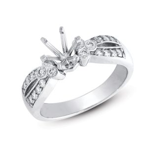 White Gold Engagement Ring