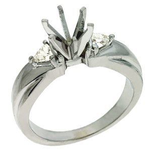 White Gold Engagement Ring