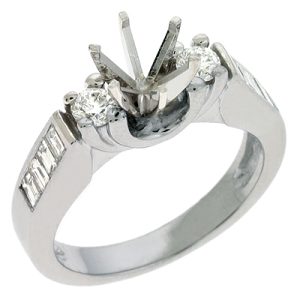 White Gold Engagement Ring