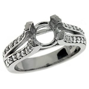 White Gold Engagement Ring