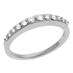 White Gold Matching Band