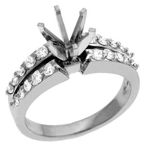White Gold Engagement Ring