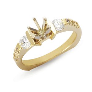 Yellow Gold Engagement Ring