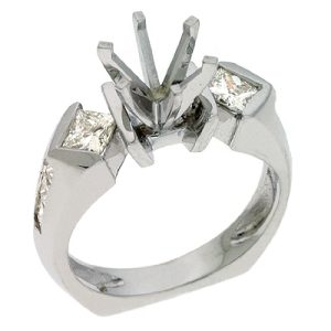 White Gold Engagement Ring