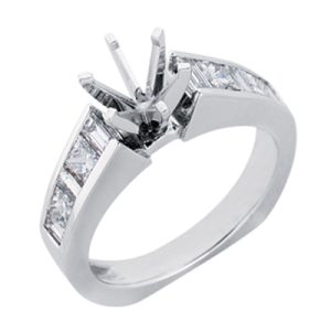 White Gold Engagement Ring