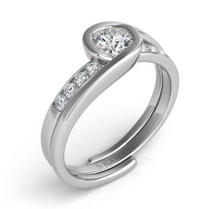 White Gold Engagement Ring