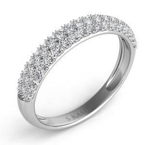 White Gold Matching Band