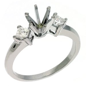 White Gold Engagement Ring