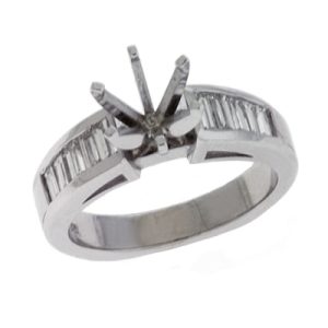 White Gold Engagement Ring