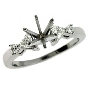 White Gold Engagement Ring