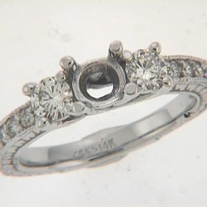 White Gold Engagement Ring