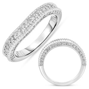 White Gold Matching Band
