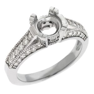 White Gold Engagement Ring