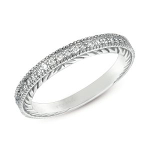 White Gold Diamond Band