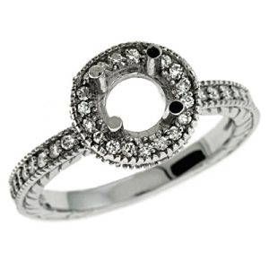 White Gold Engagement Ring