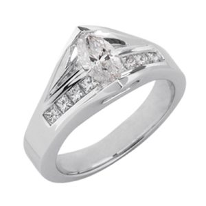 White Gold Engagement Ring