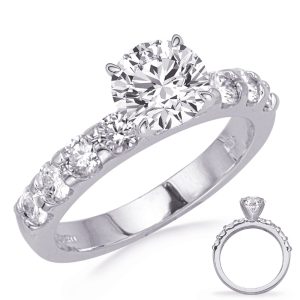 White Gold Engagement Ring