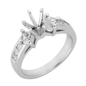White Gold Engagement Ring