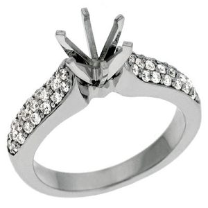 White Gold Engagement Ring