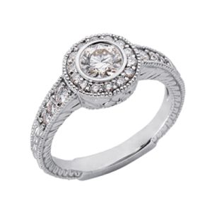 White Gold Engagement Ring