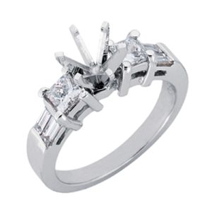 White Gold Engagement Ring