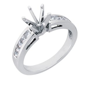 White Gold Engagement Ring