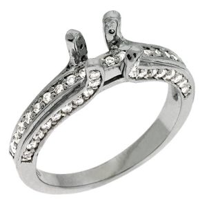 White Gold Engagement Ring