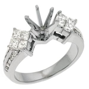 White Gold Engagement Ring