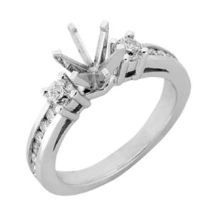 White Gold Engagement Ring