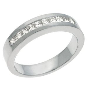 White Gold Diamond Band