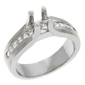 White Gold Engagement Ring