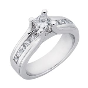 White Gold Engagement Ring