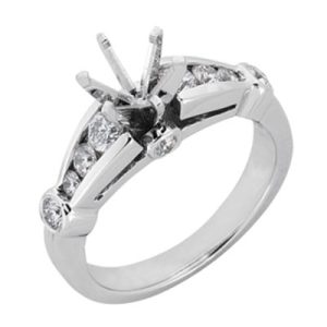 White Gold Engagement Ring
