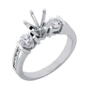 White Gold Engagement Ring