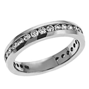 White Gold Diamond Band