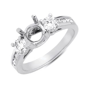 White Gold Engagement Ring