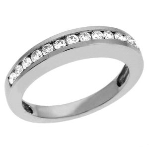 White Gold Matching Band