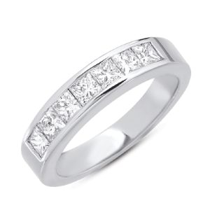White Gold Diamond Band